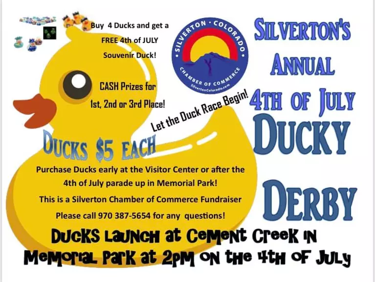 Duck Race Itinerary 